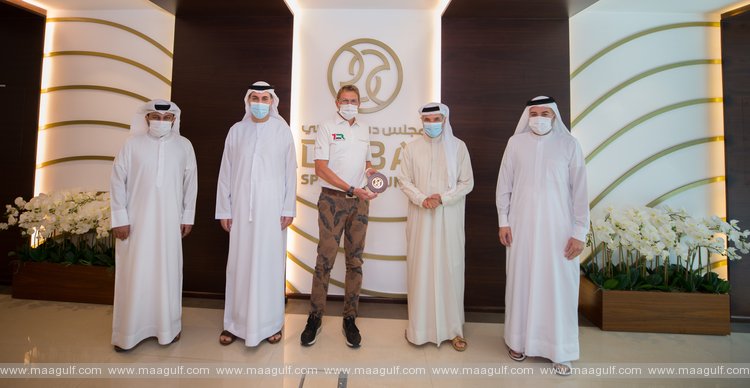 DSC honours ‘7 Emirates Run’ founder Lauxen for his service to community